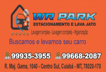 Firmado convênio com WR PARK LAVA JATO