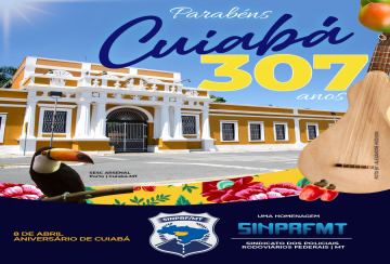 Parabéns Cuiabá: 307 anos!